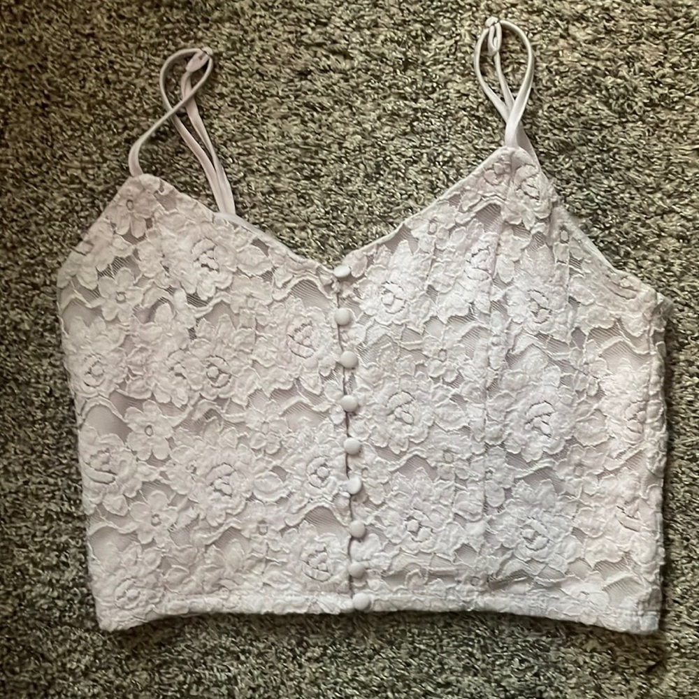 Crop top Light Purple Size Medium